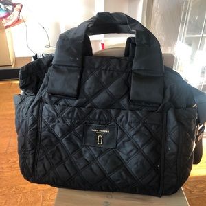 Marc Jacobs Quilted nylon baby diaper bag